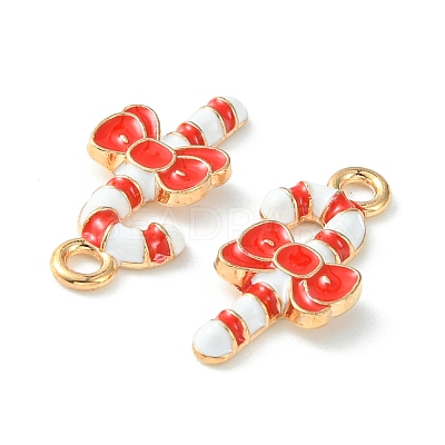 Christmas Alloy Enamel Pendants ENAM-D047-17G-05-1