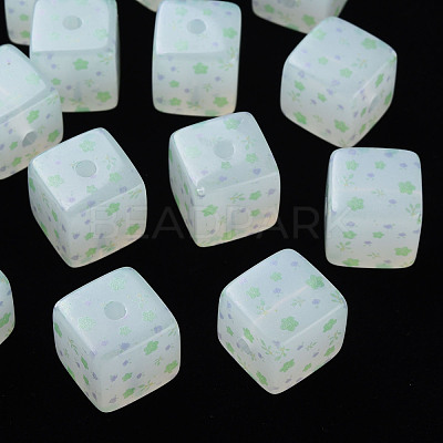 Printed Acrylic Beads MACR-S374-11C-04-1