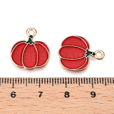 Thanksgiving Day Theme Alloy Enamel Pendants LS-ENAM-T020-35M-1