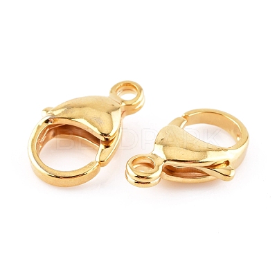 304 Stainless Steel Lobster Claw Clasps STAS-AB16-G-1