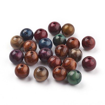 Acrylic Beads MACR-E025-21-14mm-1