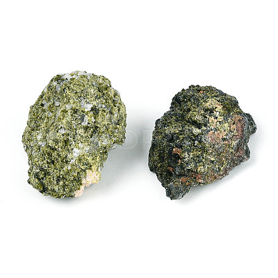 Natural Epidote Display Decorations G-N347-11D-1