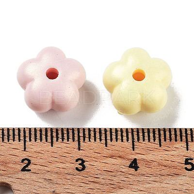 Opaque Acrylic Beads OACR-Z013-42-1