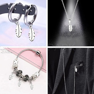 304 Stainless Steel Charms STAS-CJC0008-09P-1