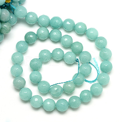 Natural White Jade Bead Strands X-G-R346-8mm-17-1