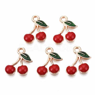 Alloy Enamel Charms X-ENAM-S121-066-1