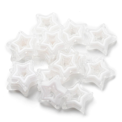 Acrylic Beads SACR-G033-02E-1