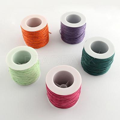 Waxed Cotton Thread Cords YC-R003-1.0mm-M-1