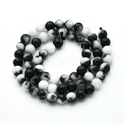 Natural Quartz Beads Strands G-N355-6mm-64-1