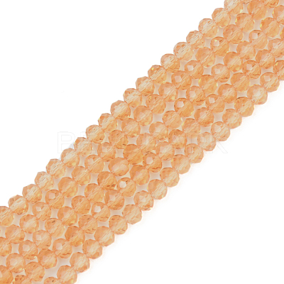Glass Beads Strands EGLA-A034-T4mm-D23-1