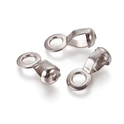 304 Stainless Steel Ball Chain Connectors STAS-WH0014-28A-P-1