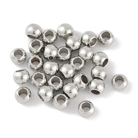 CCB Plastic Round Beads ALUM-U001-07B-03-1