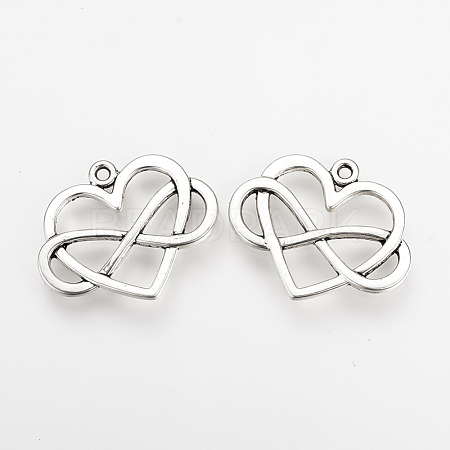Tibetan Style Alloy Pendants TIBEP-Q078-39AS-NR-1