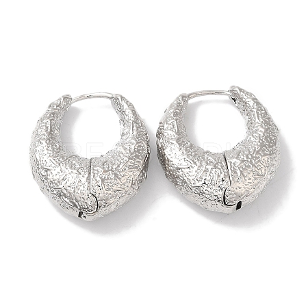 Brass Earring for Women EJEW-U008-01P-1