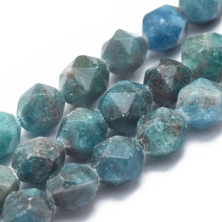 Natural Apatite Beads Strands G-K303-B14-8mm-1