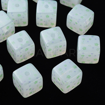 Printed Acrylic Beads MACR-S374-11C-04-1