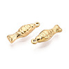 304 Stainless Steel Fish Charms STAS-T069-05G-2