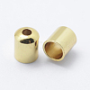 Brass Cord Ends KK-K206-05G-2