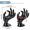 Plastic Mannequin Hand Jewelry Display Holder Stands RDIS-WH0009-013A-2