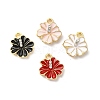 Alloy Enamel Charms ENAM-F144-01-1