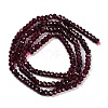 Natural Garnet Beads Strands G-F778-A05-01-3