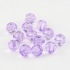 Transparent Acrylic Beads PL505Y-15-2