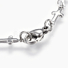 304 Stainless Steel Link Chains Necklaces NJEW-F242-07P-3