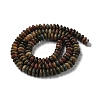 Natural Polychrome Jasper/Picasso Stone/Picasso Jasper Beads Strands G-Z030-A19-01-3