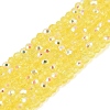 Transparent Glass Beads Strands LS-EGLA-N028-01A-A08-1