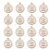 Golden Plated Alloy Charms ENAM-S118-01B-2