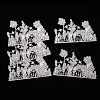 Flower Carbon Steel Cutting Dies Stencils DIY-A008-39-1