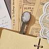 Tibetan Style Alloy Bookmark Rulers AJEW-JK00262-05-4