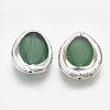 Natural Green Agate Beads G-T120-04E-2