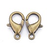 Antique Bronze Alloy Lobster Claw Clasps X-E105-NFAB-3