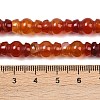 Natural Red Agate(Dyed & Heated) Beads Strands G-P595-B02-01-5