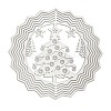 Christmas 201 Stainless Steel Laser Cut Connector Charms STAS-Z116-03P-04-1