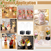 Transparent PVC Single Rose Flower Packaging Boxes ABAG-WH0045-32C-5
