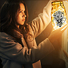 PVC Lamp Film for DIY Colorful Light Hanging Lamp Frosted Glass Jar DIY-WH0408-004-6