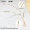 304 Stainless Steel Chains Keychain HJEW-SW00183-2