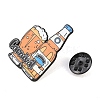 Beer Carnival Enamel Brooches JEWB-I063-02EB-04-3