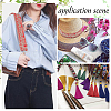 Ethnic Style Embroidery Polyester Ribbons OCOR-WH0060-33B-6