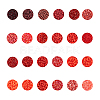 480g 24 Colors 12/0 Opaque Glass Seed Round Beads SEED-CJ0001-10-2