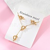 304 Stainless Steel Jewelry Set SJEW-V001-01G-2