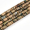 Natural Verdite Stone Beads Strands G-N346-03A-06-2