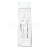 Stainless Steel Collapsible Big Eye Beading Needles YW-ES001Y-125mm-7