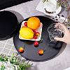 2Pcs 2 Style Wood Serving Tray AJEW-GL0002-16-3