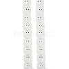Transparent Glass Beads Strands LAMP-L078-010I-1