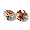 Handmade Gold Sand Lampwork Beads FOIL-B001-02A-1