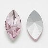 Pointed Back Glass Rhinestone Cabochons RGLA-T083-6x12mm-10-2