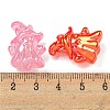 10Pcs Halloween Themed UV Plating Acrylic Beads OACR-L017-08A-3